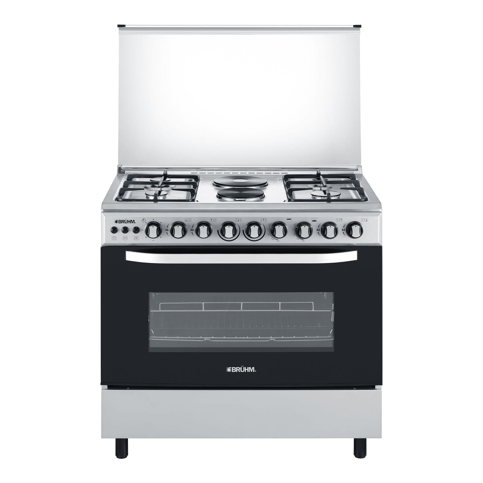 90 x 60 Cooker with 4 Gas Burner & 2 Hotplate