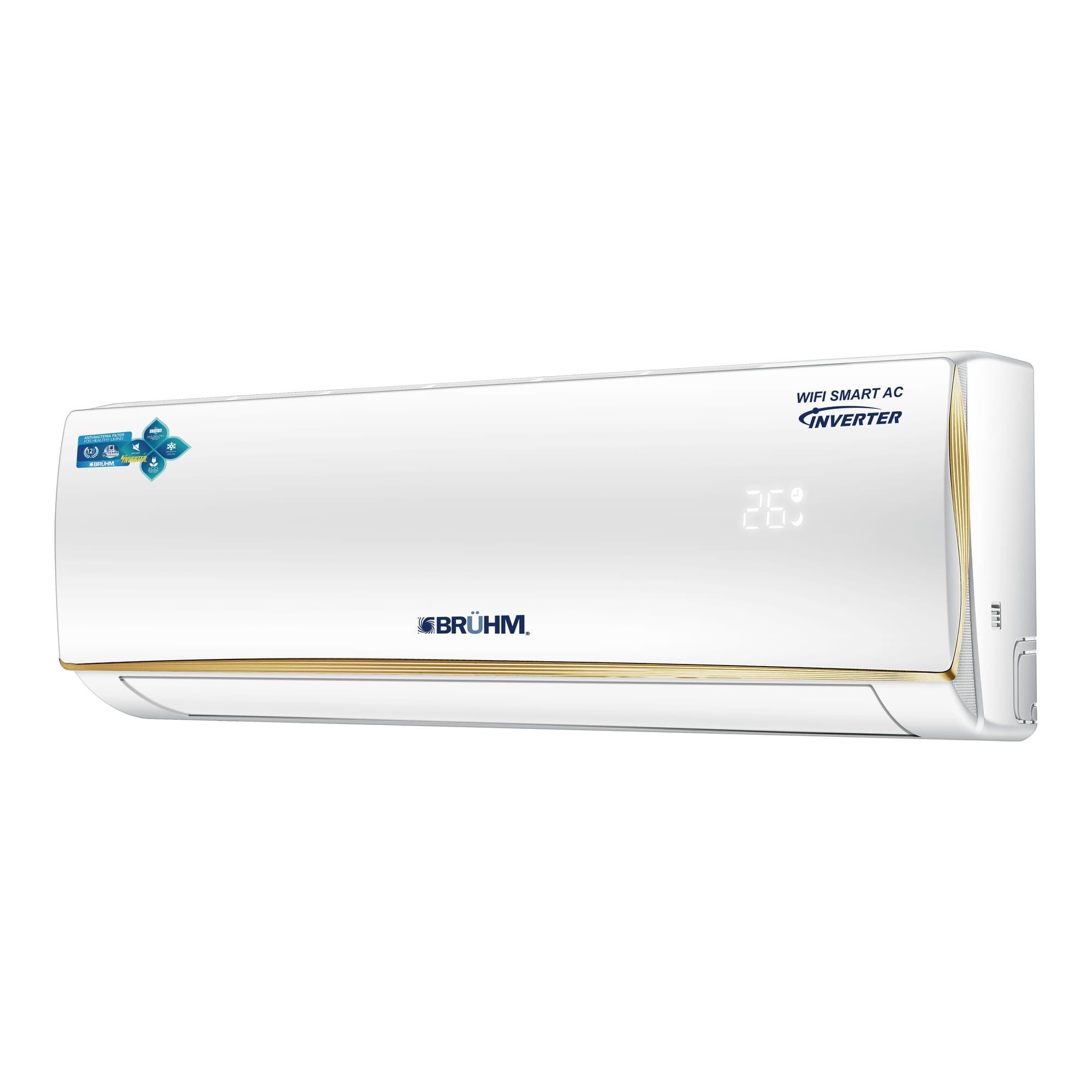 Bruhm 1.0 HP Inverter Smart WiFi Split Air Conditioner