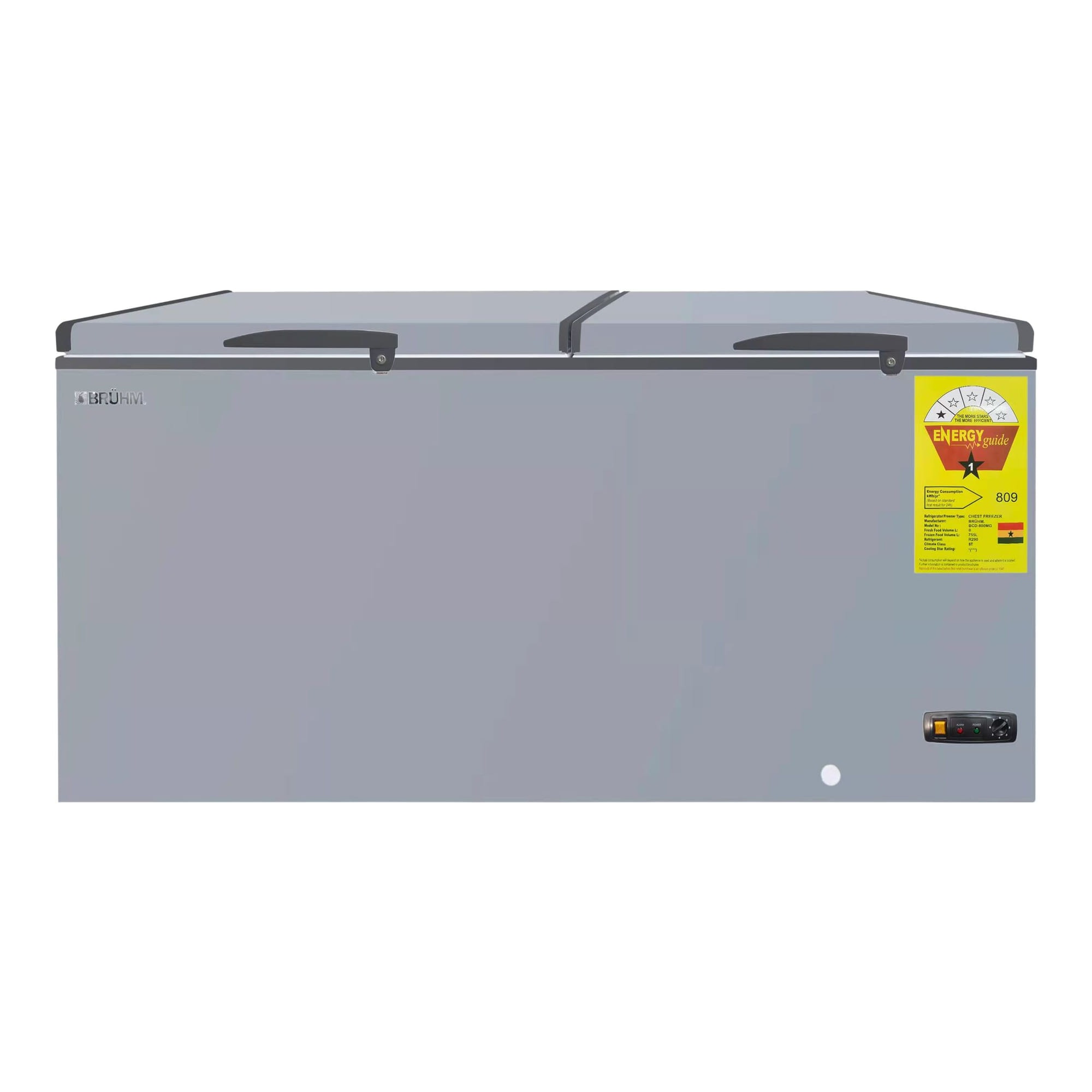 755L Double Door Big Size Chest Freezer