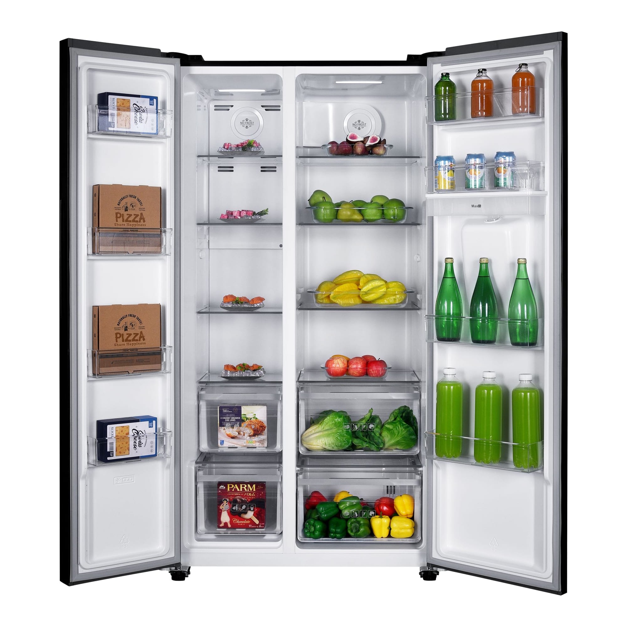 521L Side By Side No Frost Refrigerator