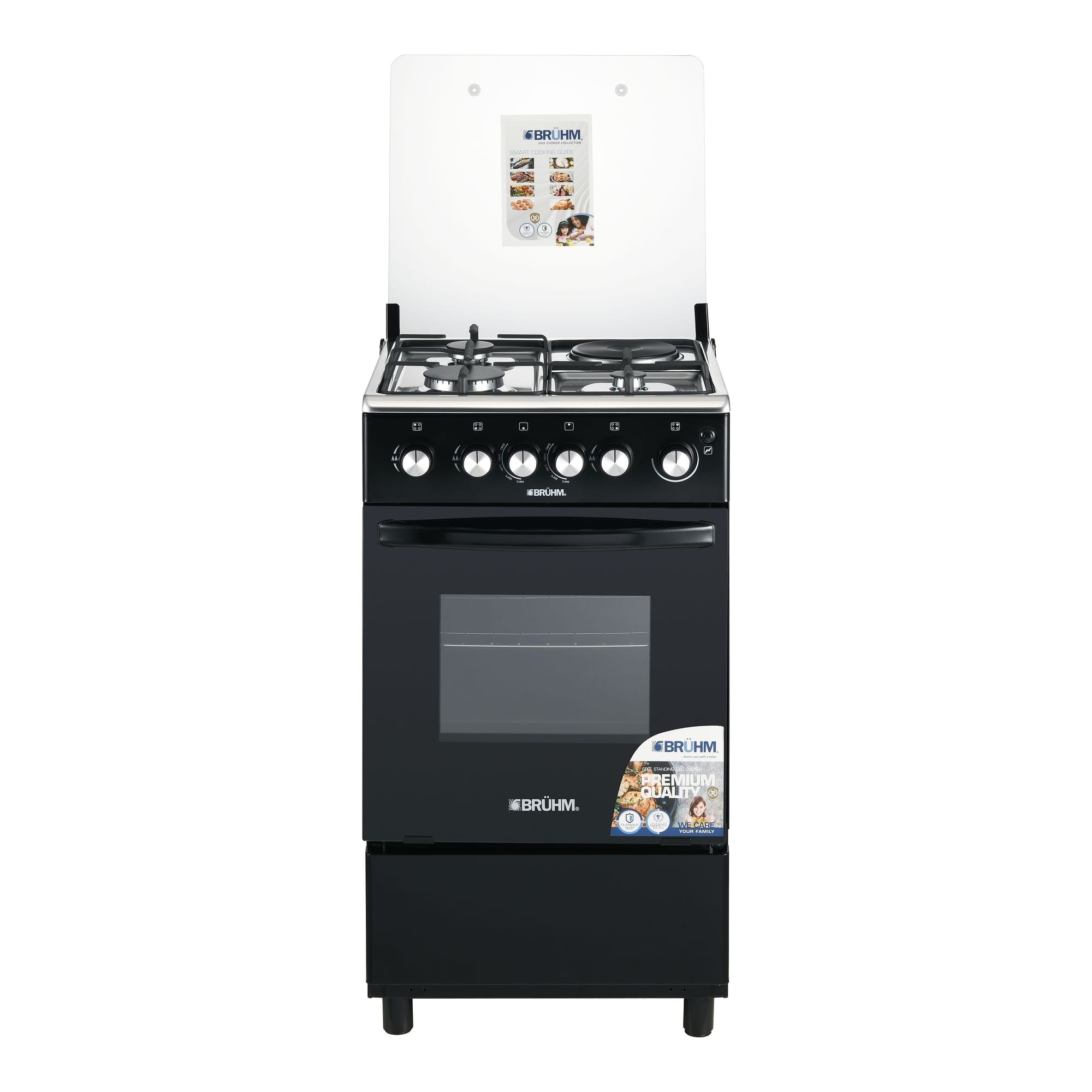 50 x 50 Gas Cooker with 3 Gas Burners and 1 Hot Plate