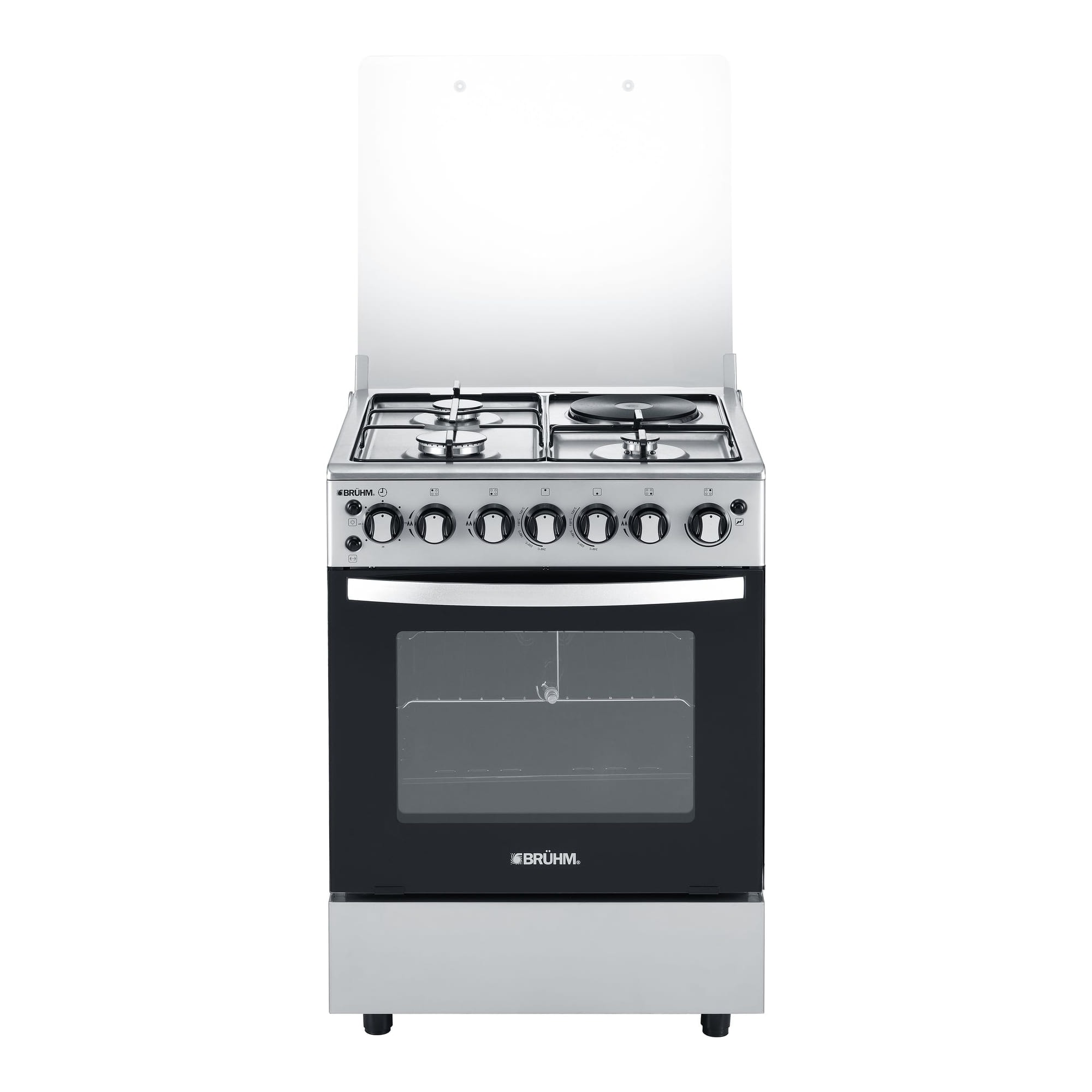 60 x 60 Cooker with 3 Gas Burner and 1 Hot plate