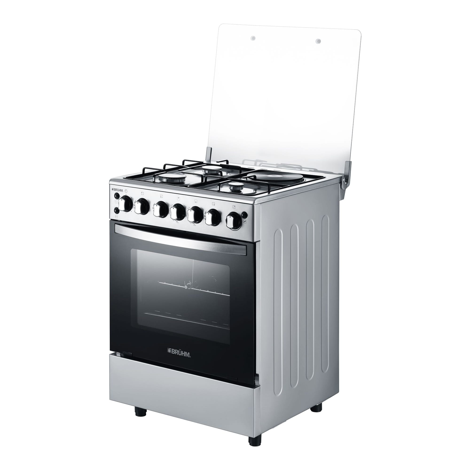 60 x 60 Cooker with 3 Gas Burner and 1 Hot plate