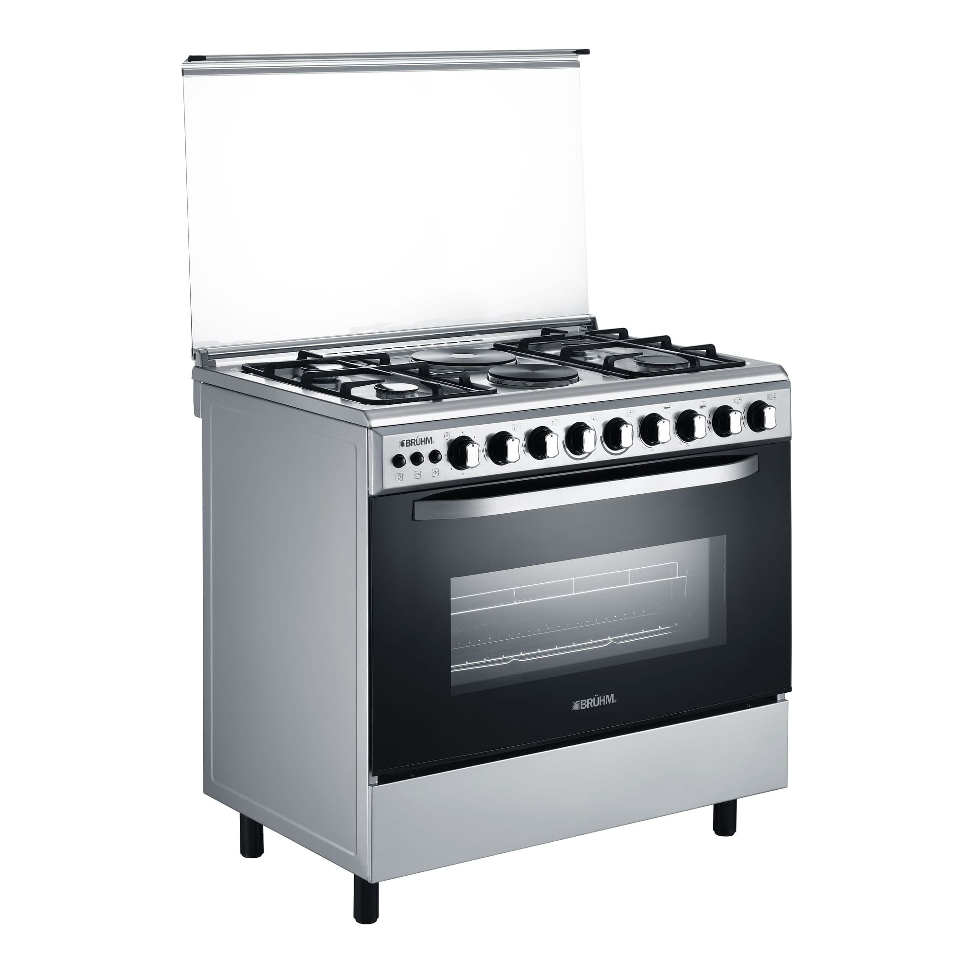 90 x 60 Cooker with 4 Gas Burner & 2 Hotplate