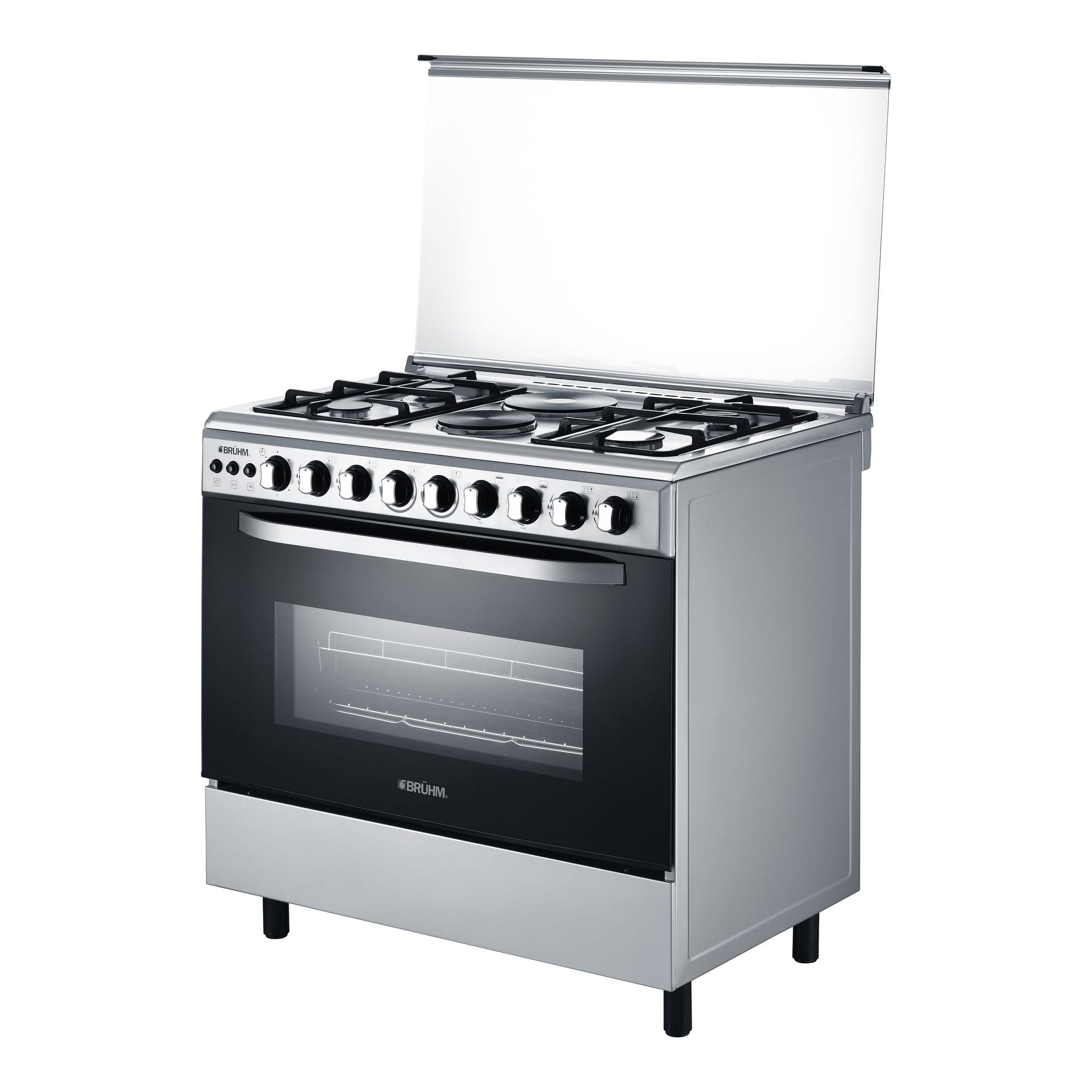 90 x 60 Cooker with 4 Gas Burner & 2 Hotplate