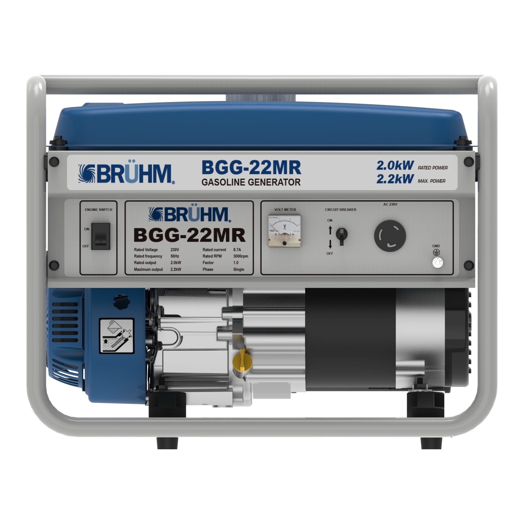 2.2KW Gasoline Generator