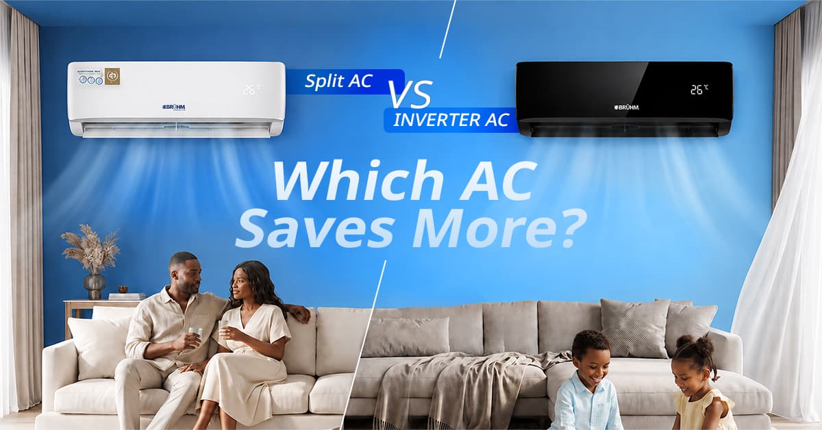 Tired of High Energy Bills? Know The Real Difference Between Split and Inverter ACs