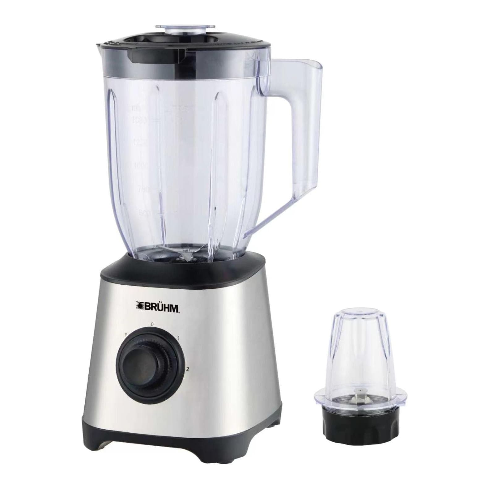 600W 2 in 1 Blender - Stainless Steel