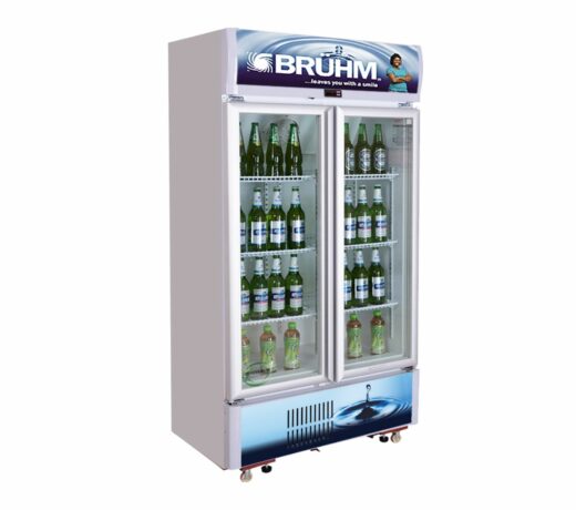 570L Double Door Beverage Cooler