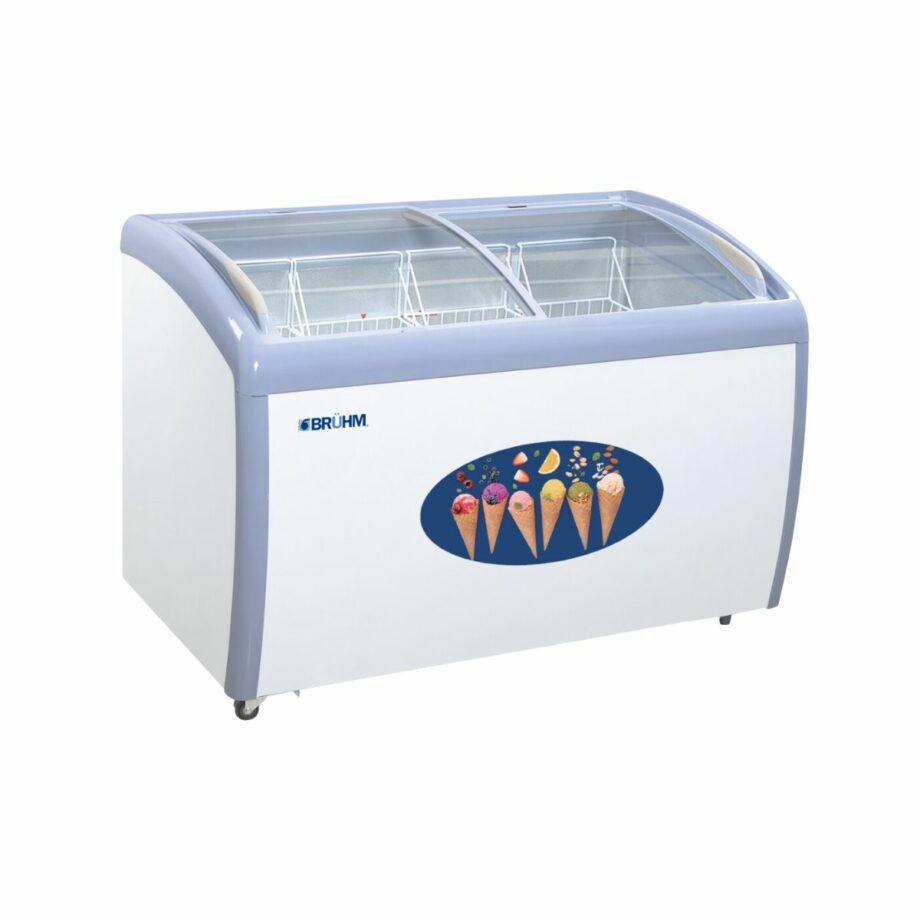 260L Showcase Freezer Display and Freeze Bruhm