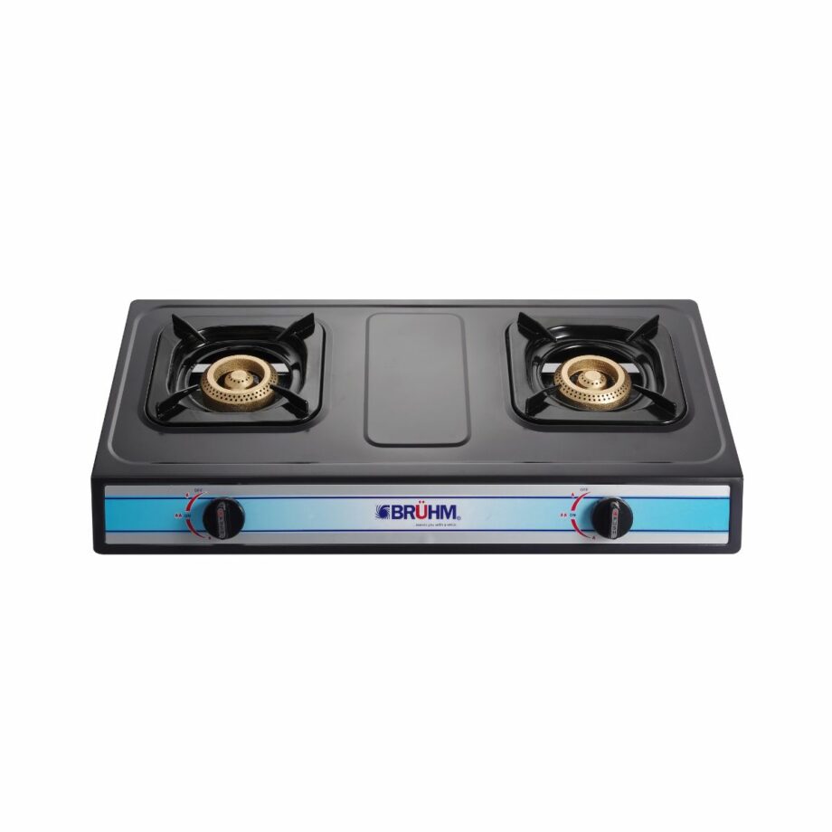 Efficient 2 Burners Gas Stove (Model 1) Bruhm