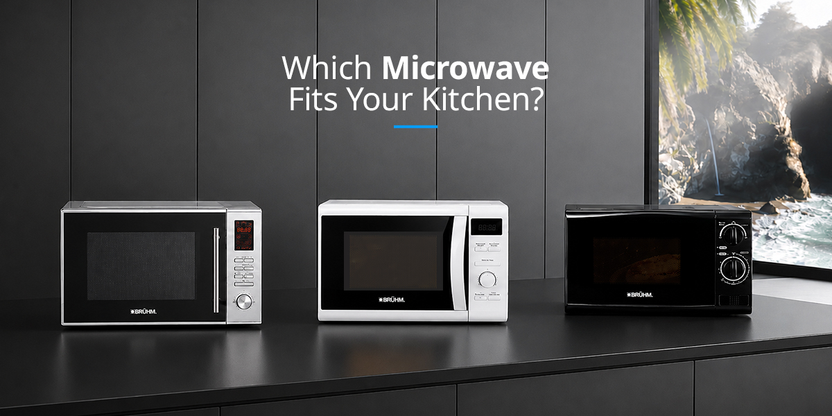 Bruhm solo, grill, and convection microwave ovens compared for African kitchens